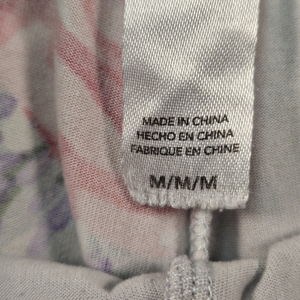Flora Nikrooz Floral Pajama Set Women M Blue Cottagecore Lounge Pastel Sleepwear - Picture 12 of 16